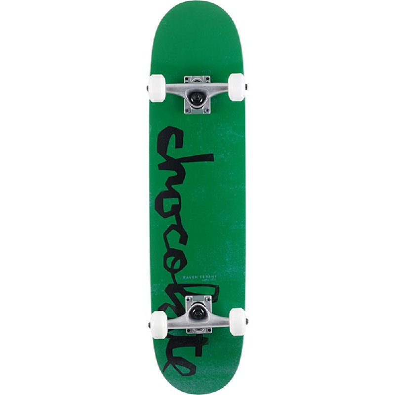 Chocolate Tershy Og Chunk in Green 7.625″ Skateboard Complete