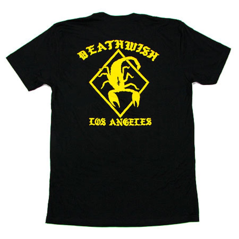 Deathwish Scorpion T Shirt Black Large