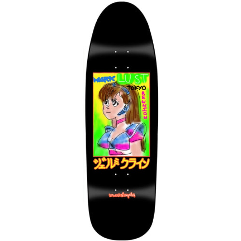 Hook-Ups Jeremy Klein Gonz Dream Girl Shaped Skateboard Deck 9.5″ 9.5″