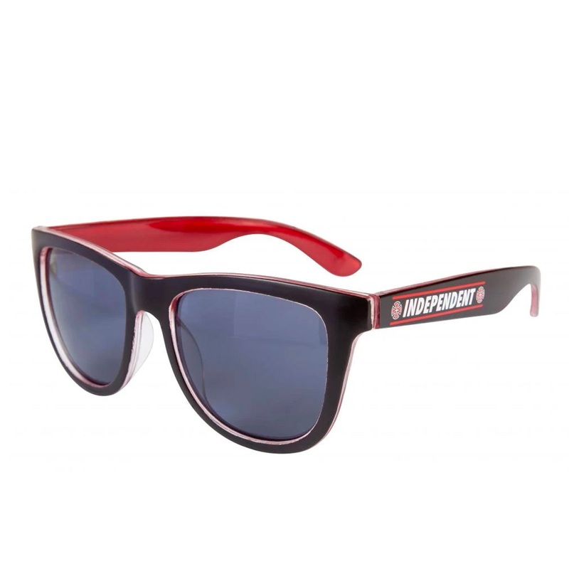 Independent Shear Sunglasses – Black / Red
