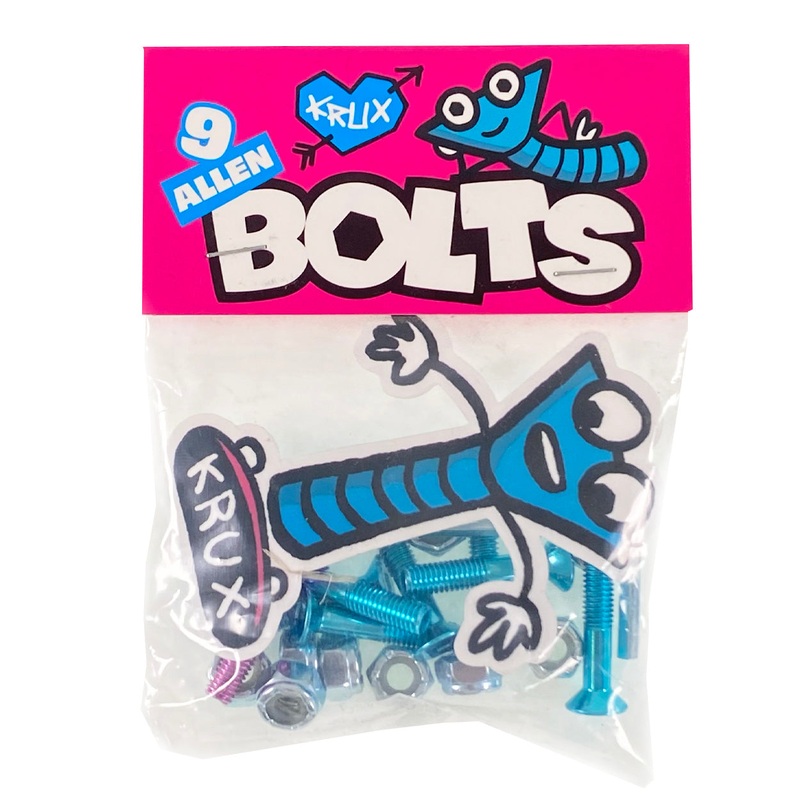 Krux – 1″ – Krome Bolts Allen Hardware – Blue