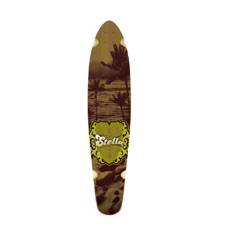 Longboard Stella Longboard Bamboo Kicktail Royal Seal 42″ – Deck