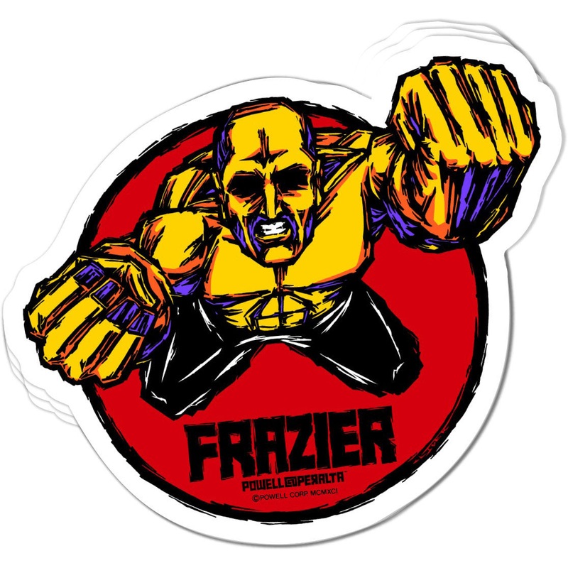 Mike Frazier Yellow Man Sticker