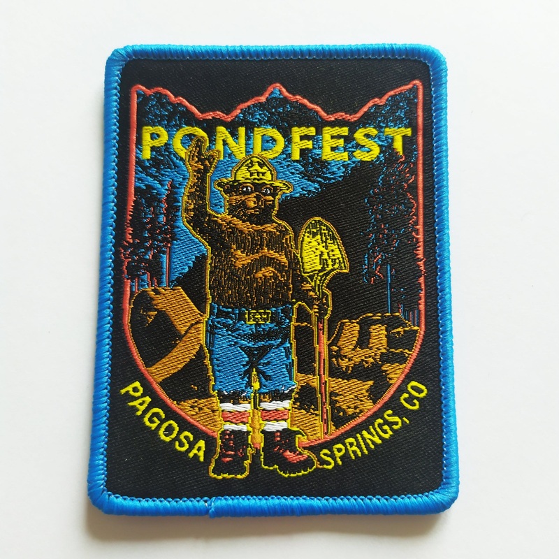 S&M / Fit Pondfest Smokey BMX Patch