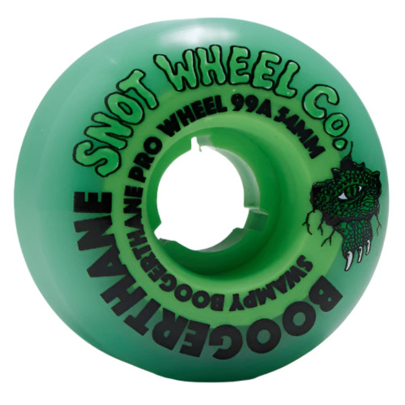 Snot Swampy Gator Boogerthane Wheels Green/Glow 54MM 99A 54mm