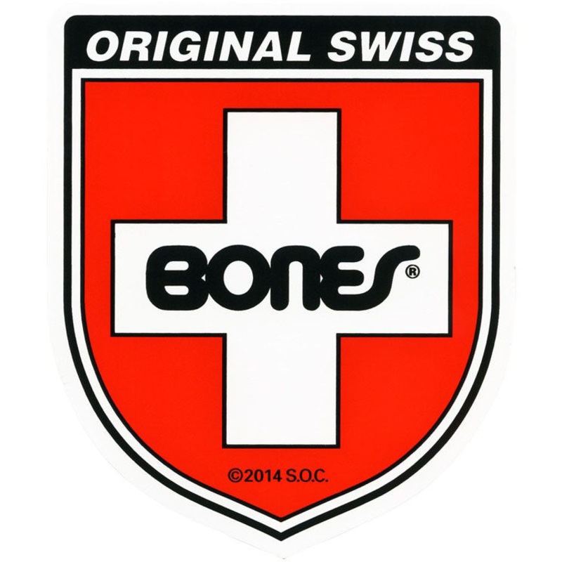 Swiss Bearing Shield Sticker