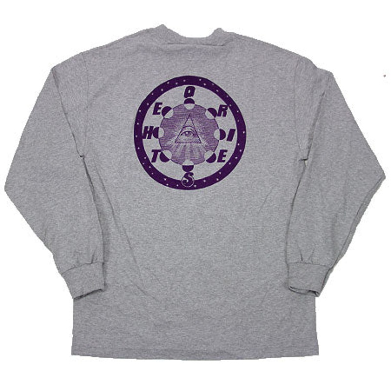 Theories Morning Star Long Sleeve T Shirt Heather Grey Extra Large