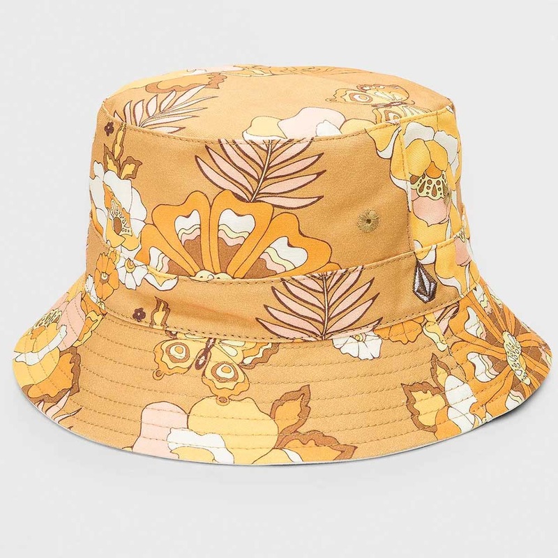 Volcom Sun Keep Bucket Hat – Tropic Yellow Tropic Yellow