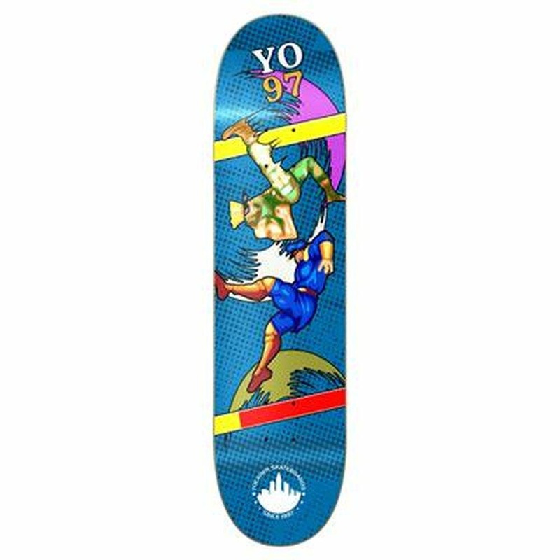 Yocaher Graphic Skateboard Deck – Retro Series – Brawler 7.5″