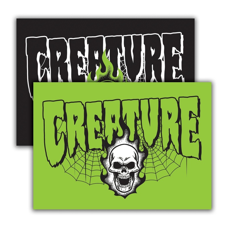 Bonehead 2 Relic 5in Creature Stickers (25 Pack) Assorted Color 5 in