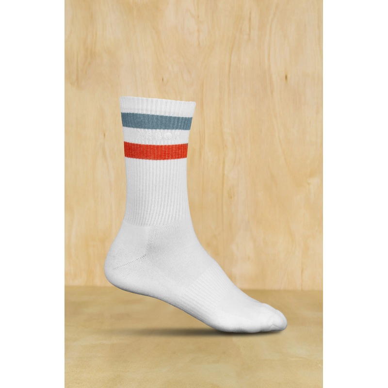 Good Times Vintage Stripes Socks – Blue Red OS Blue Red