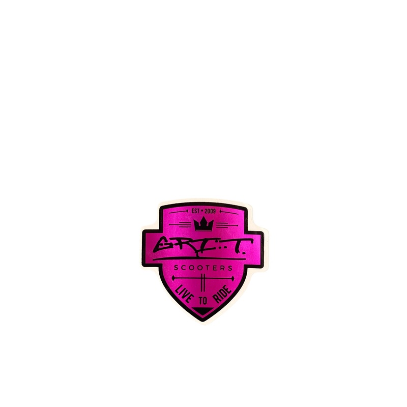 Grit Scooters Shield Sticker – Purple