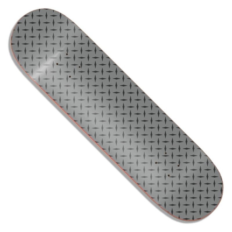 Hardbody Embossed Diamond Plate Deck Gray 8.125 x 31.3 WB:13.95