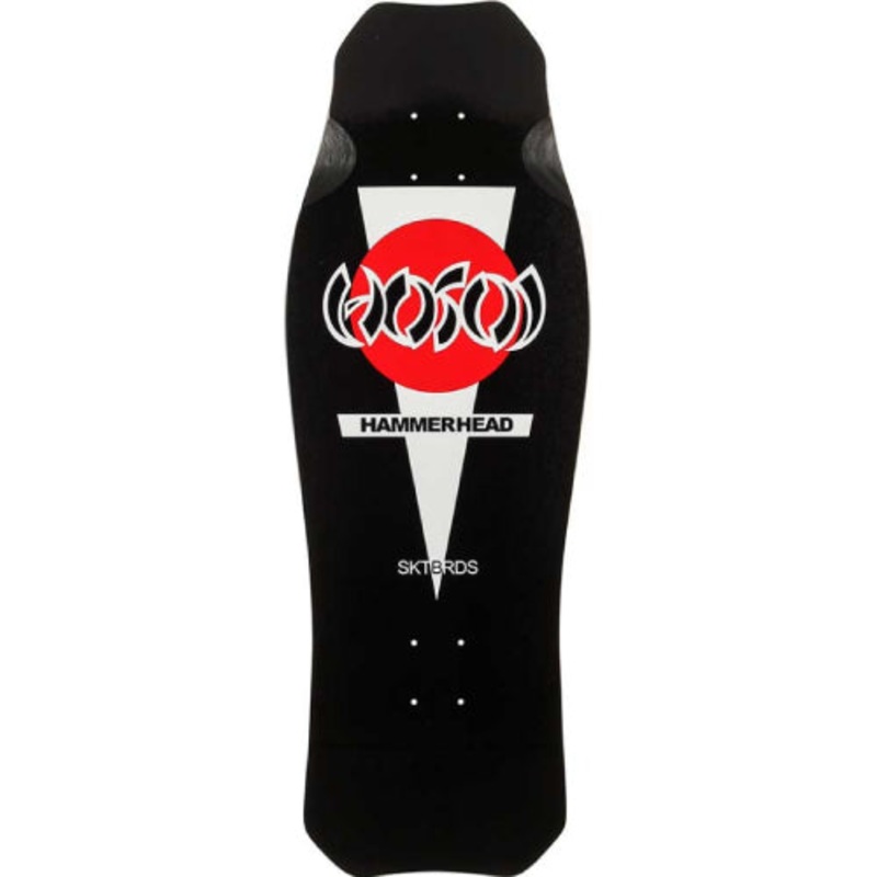 Hosoi OG Classic Hammerhead Reissue Skateboard Deck Black 10.5″ 10.5″