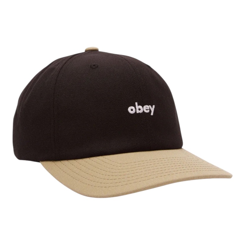 OBEY 2-TONE 6 PANEL SNAPBACK BLACK/MULTI OS