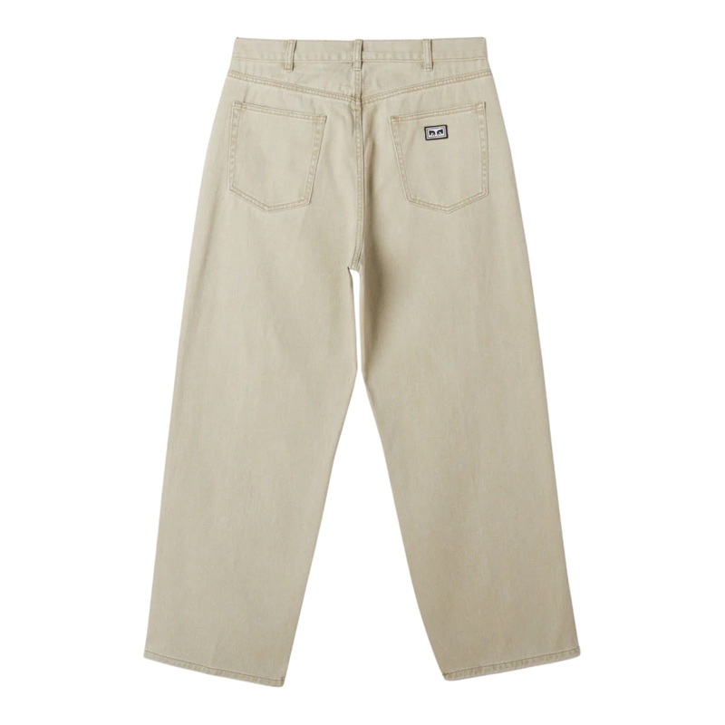 OBEY BIGWIG BAGGY DENIM ABBEY STONE FADED WASH PANTS 30