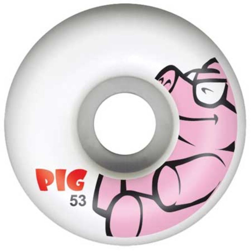 Pig Pig Wheels White 53mm