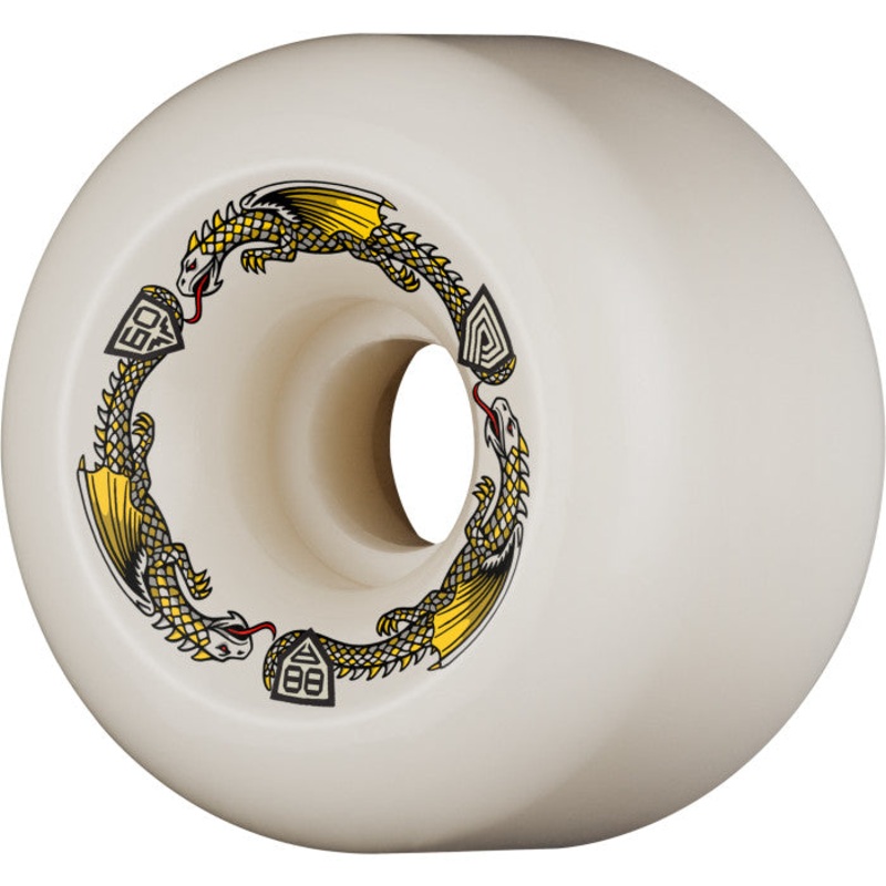 POWELL PERALTA DRAGON FORMULA 60mm 88a SKATEBOARD WHEELS