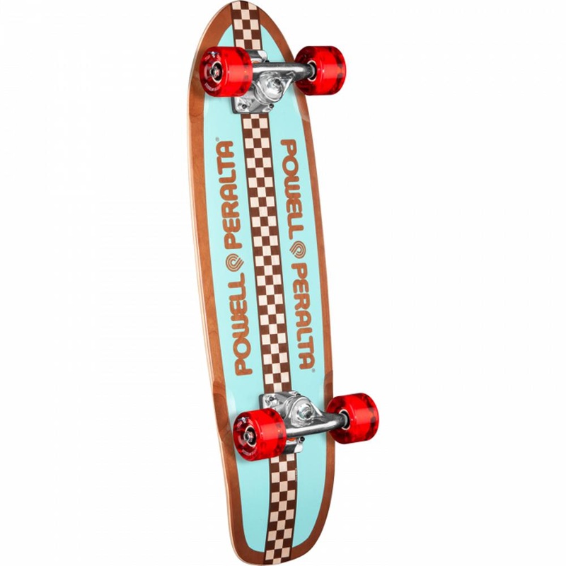 Powell Peralta Surfer Retro Check 8.37″ Skateboard