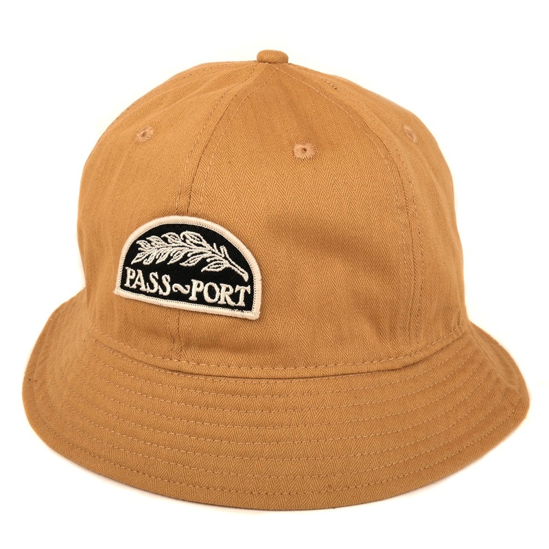 Quill Patch 6 Panel Bucket Hat (Tan) M