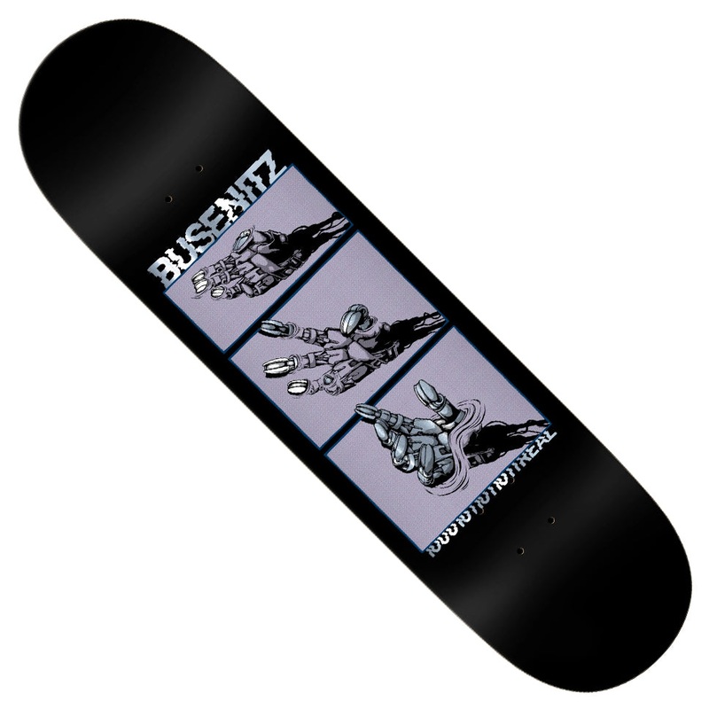 Real Dennis Busenitz Fourth Wall Easy Rider Deck Black 8.25 x 32 WB:14.38