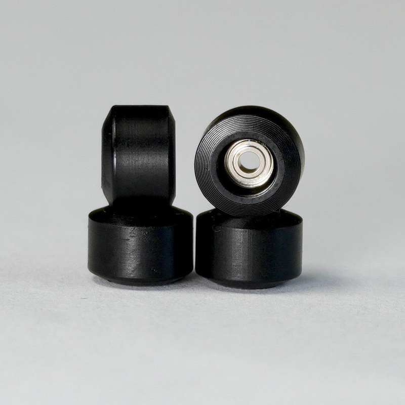 Rushwood Black Medium Fingerboard Wheels Black