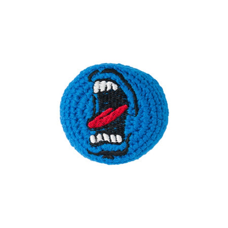 Santa Cruz Big Mouth Crochet Foot Bag Blue One size fits all