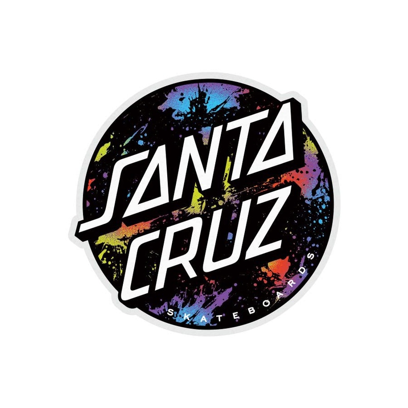 Santa Cruz Splatter Dot 3″ Sticker