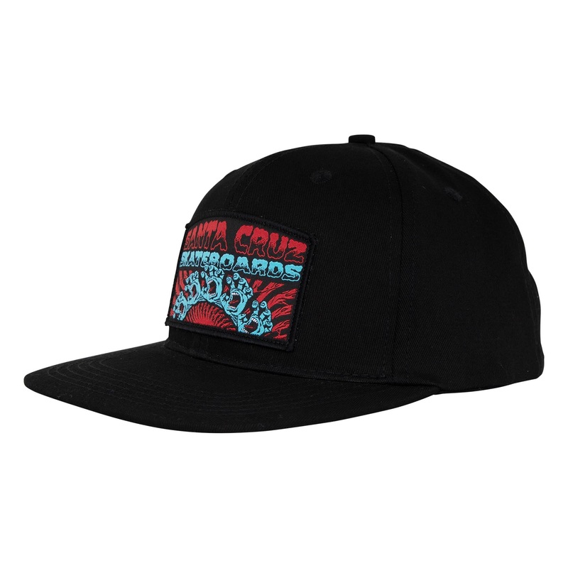 Screaming Connect Snapback Santa Cruz Hat Black OS