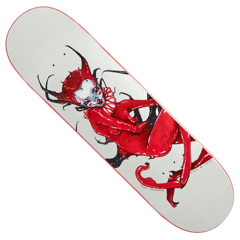There Marie De Courcey Blake Armstrong Deck Dipped Red 8.38 x 31.75 WB:14