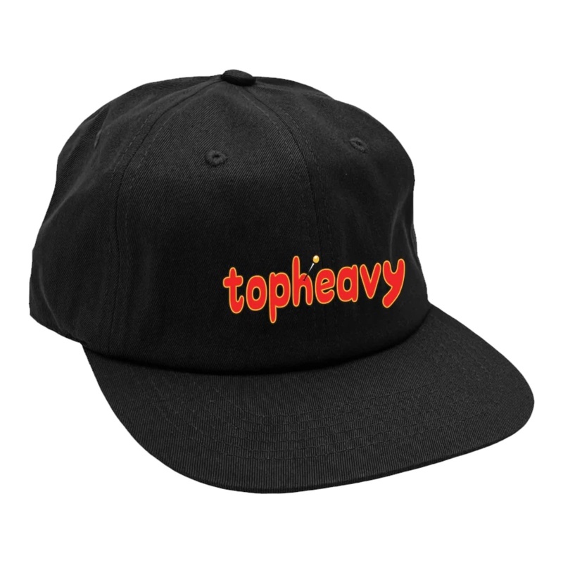 Top Heavy Entertainment Pinned 6 Panel Snapback Black OS