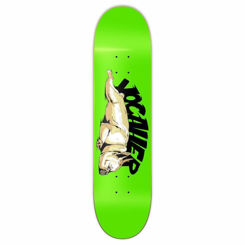 Yocaher Lazy French Bulldog Skateboard Deck 7.5″