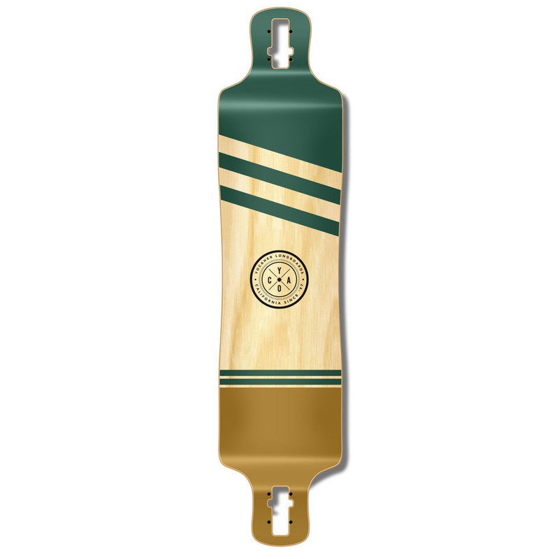 Yocaher Wind 40.75″ Lowrider Longboard Deck – Earth Series