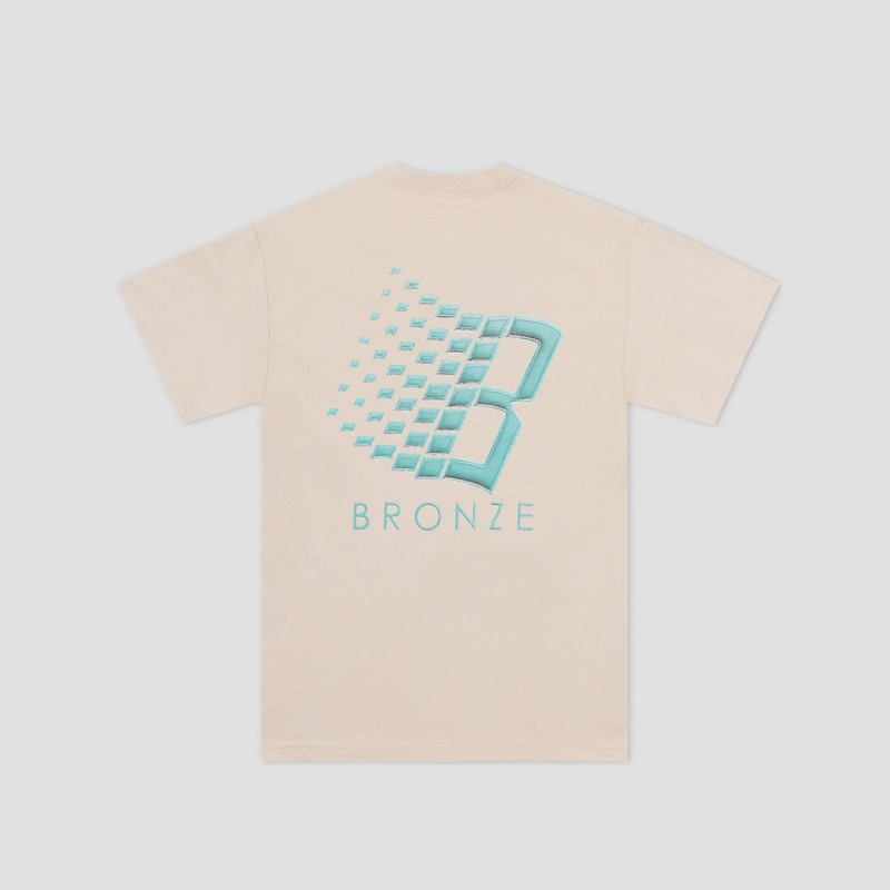Bronze Balloon Logo T-Shirt Sand Small