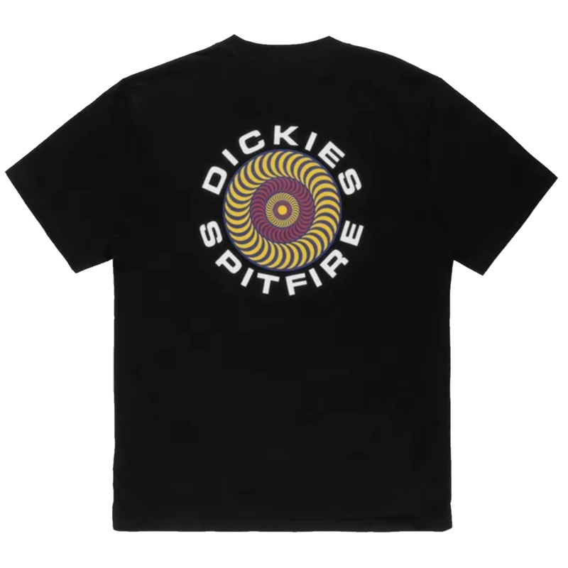 Dickies Dickies x Spitfire T Shirt Black Medium