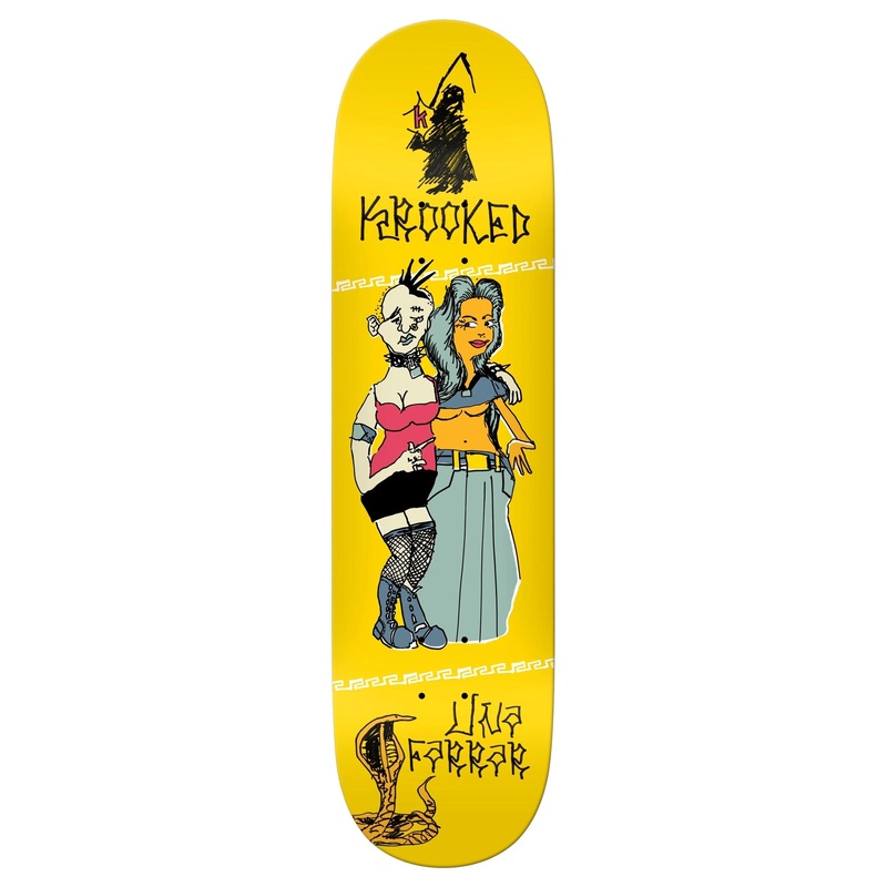 Krooked Una Punx True Fit Deck 8.38