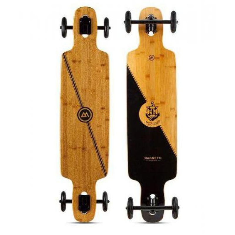 Magneto Cruise Glider Clear Model 40″ Drop Through Longboard Complete