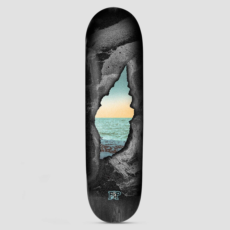 PassPort 8.25 PassPort Cave~in Series Shell Skateboard Deck