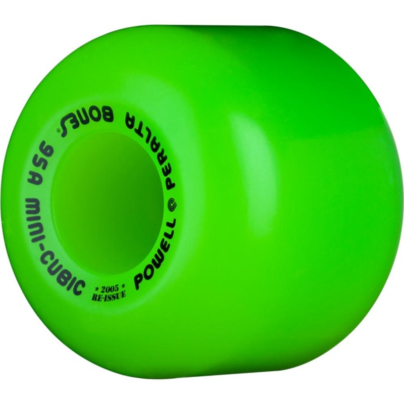 Powell Peralta Mini Cube Green 64mm Skateboard Wheels