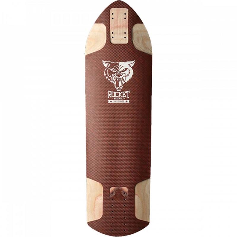 Rocket Werewolf Red 31.5″ Downhill/Freeride Longboard Deck Deck