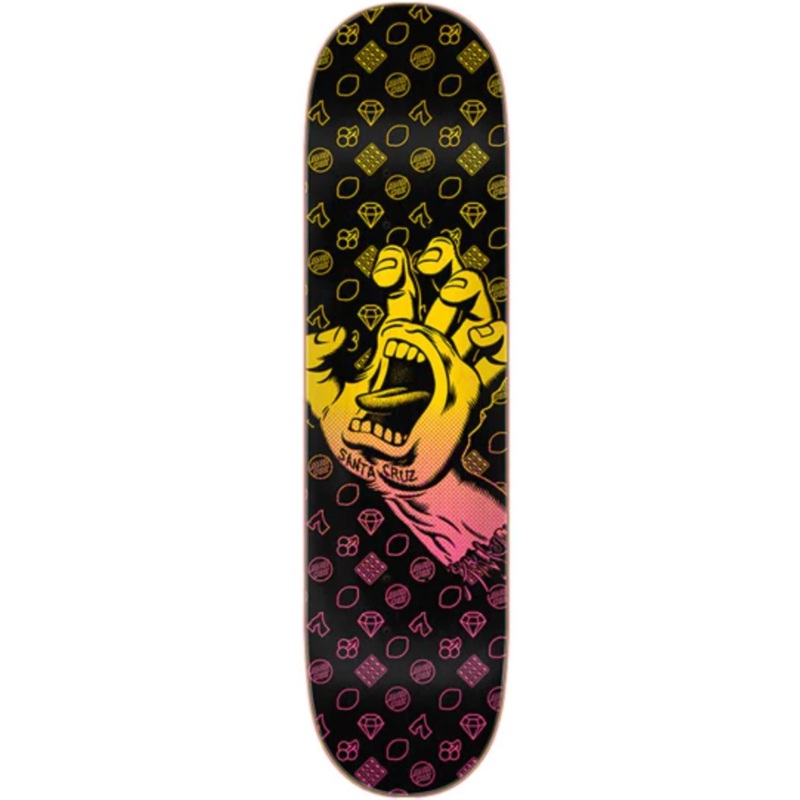 Santa Cruz Jackpot Hand Hard Rock Maple Deck 8 in 8.0 X 31.6