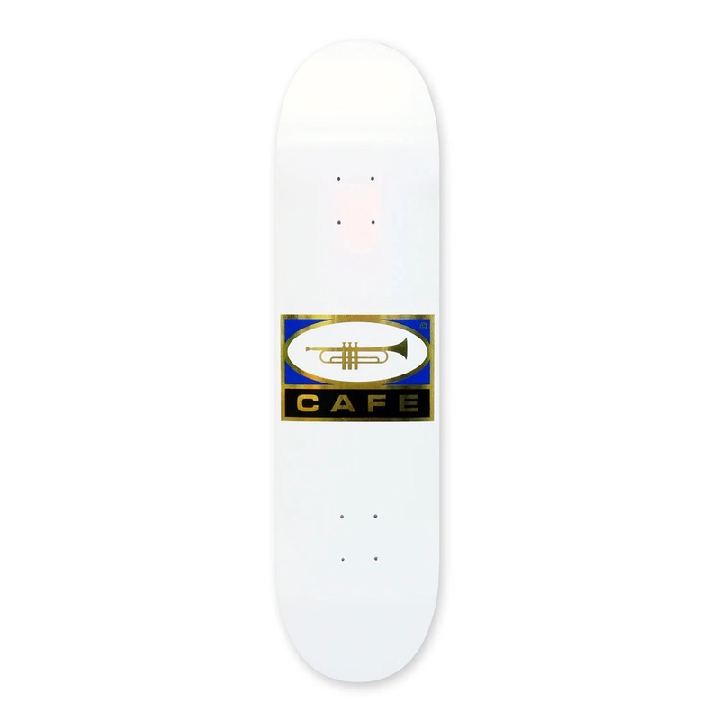 Skateboard Cafe – 8.375″ – Trumpet Logo Deck