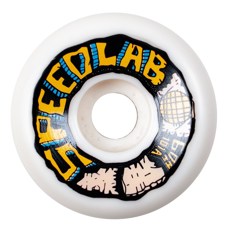 Speedlab – 60mm 101a McRad Wheels – White