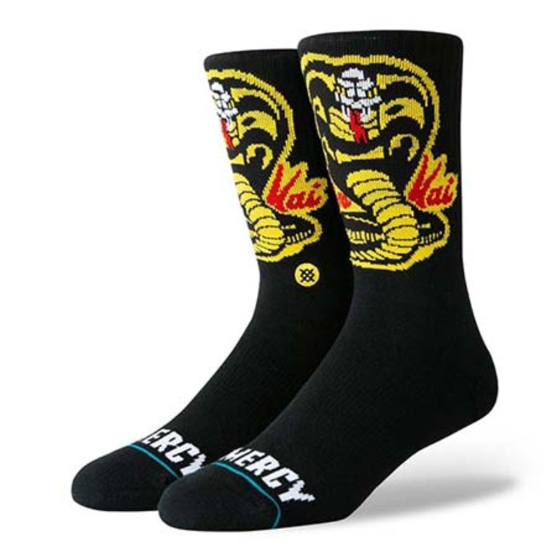 Stance Karate Kid Cobra Kai Socks Black Large