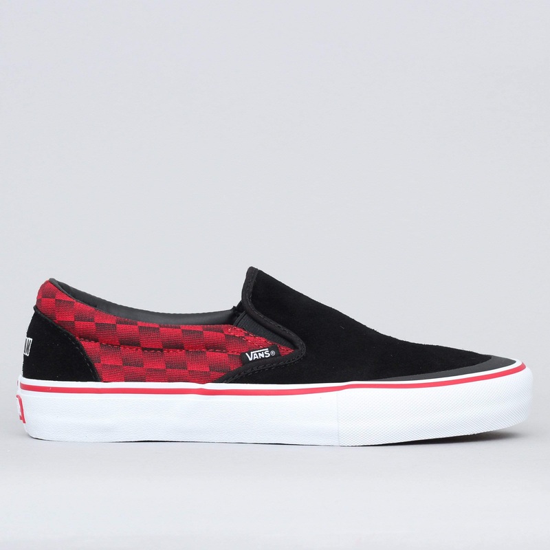Vans Slip-On Pro Shoes (Baker) Rowan / Speed Check UK7