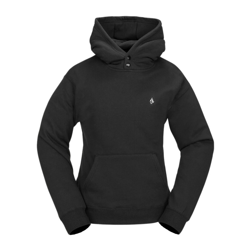 Volcom Women’s Costus Pull Over Fleece Black SM