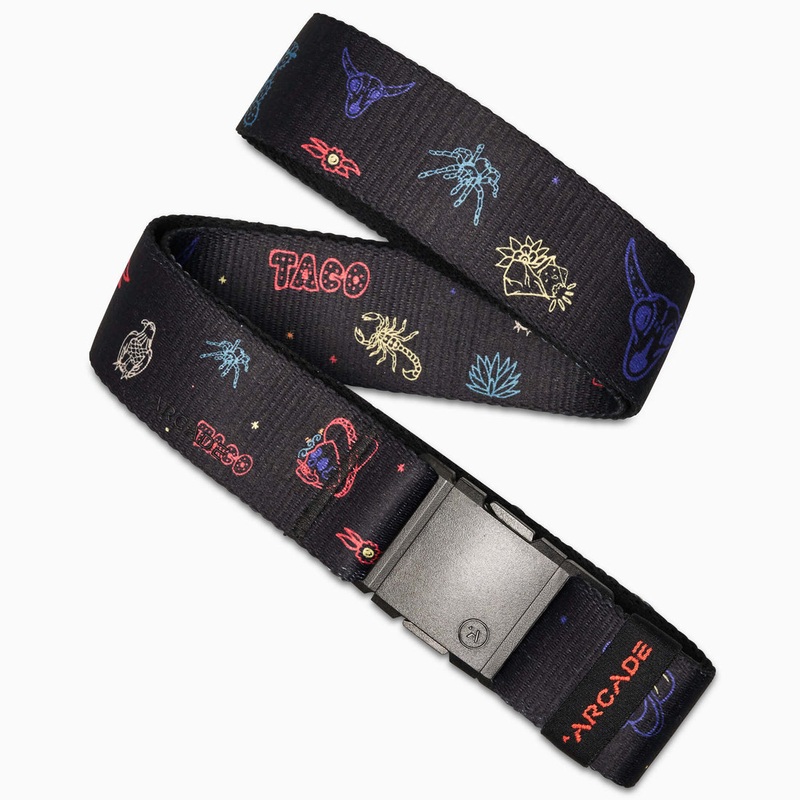 Arcade Dialed Standard Stretch Belt Black