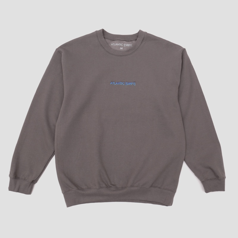 Atlantic Drift Title Crew Charcoal Small