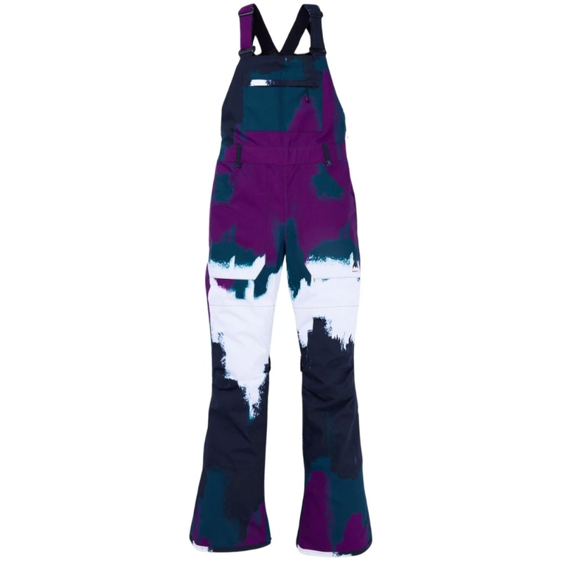 Burton Women’s Avalon Stretch Bib Pants Forest Chalk SM