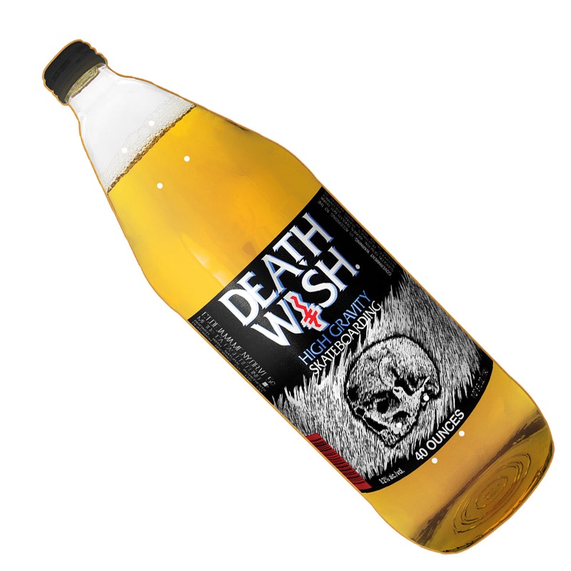 Deathwish Crooked I Cruiser Deck Multicolor 9″